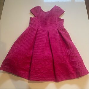 Janie & Jack magenta dress